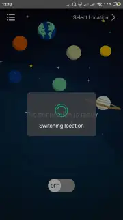 Black vpn Screenshot 1