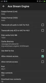 Ace Stream Media (Android TV) Screenshot 4