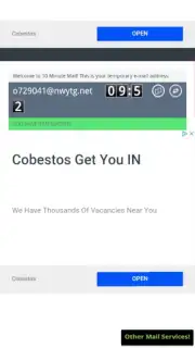 10 Minute Mail Screenshot 3