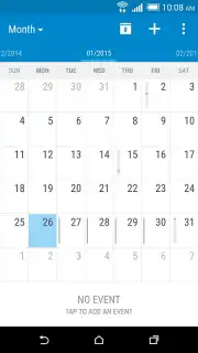 HTC Calendar Screenshot 1