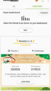 Samsung Health (Android Wear) Screenshot 11
