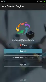 Ace Stream Media (Android TV) Screenshot 1