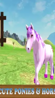 Pony Horse Simulator Kids 3D Screenshot 10
