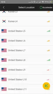Black vpn Screenshot 4