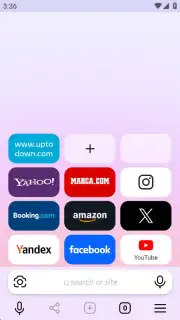 Yandex Browser Screenshot 1