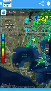 Radar meteorologico y seguimiento de tormentas Screenshot 4