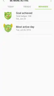 Samsung Health (Android Wear) Screenshot 7